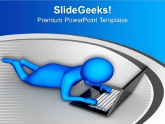 Work On Laptop For Better Grrowth PowerPoint Templates Ppt Backgrounds For Slides 0713 Work On Laptop For Better Grrowth PowerPoint Templates Ppt Backgrounds For Slides 0713