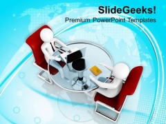 Work On Laptop With Ease PowerPoint Templates Ppt Backgrounds For Slides 0813 Work On Laptop With Ease PowerPoint Templates Ppt Backgrounds For Slides 0813