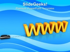 Www With Computer Mouse PowerPoint Templates Ppt Backgrounds For Slides 0813 Www With Computer Mouse PowerPoint Templates Ppt Backgrounds For Slides 0813