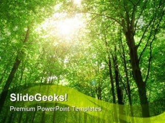 forest powerpoint template