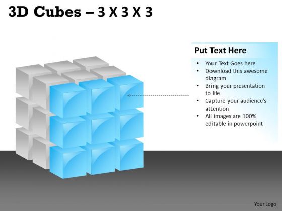 Business Cycle Diagram 3d Cubes 3x3x3 Strategy Diagram Business Cycle Diagram 3d Cubes 3x3x3 Strategy Diagram