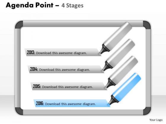 Business Cycle Diagram Agenda Point 4 Stages Sales Diagram Business Cycle Diagram Agenda Point 4 Stages Sales Diagram