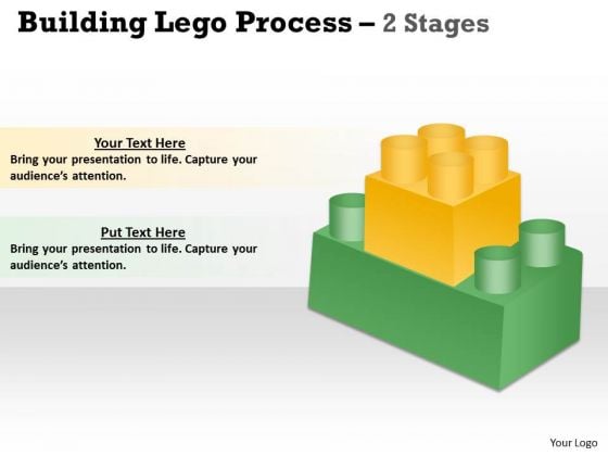 Business Cycle Diagram Building Lego Process 2 Stages Sales Diagram