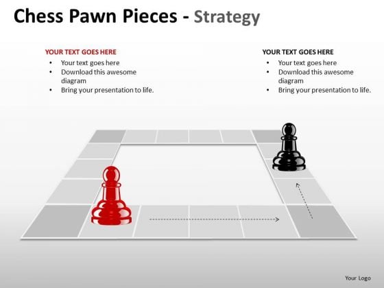 Business Cycle Diagram Chess Pawn Pieces Strategy Strategic Management