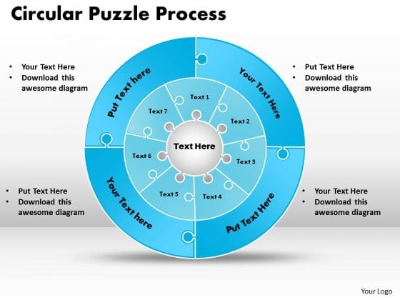 Business Cycle Diagram Circular Puzzle Flowchart Process Diagram Mba Models And Frameworks