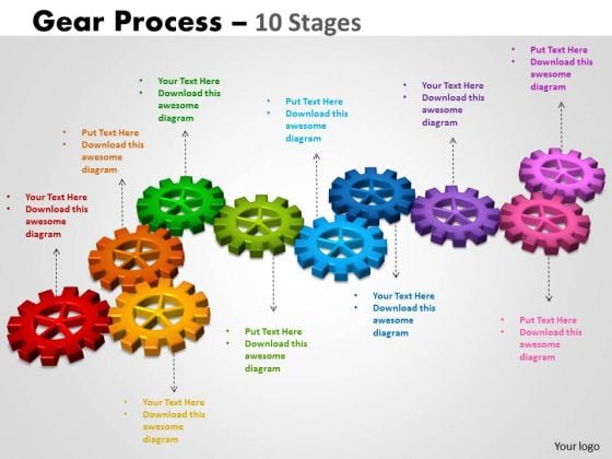 Business Cycle Diagram Gears Process 10 Stages Business Diagram Business Cycle Diagram Gears Process 10 Stages Business Diagram