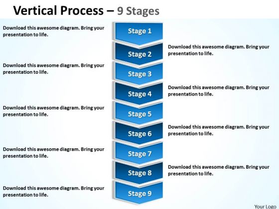 Business Cycle Diagram Vertical Process 9 Stages Consulting Diagram Business Cycle Diagram Vertical Process 9 Stages Consulting Diagram