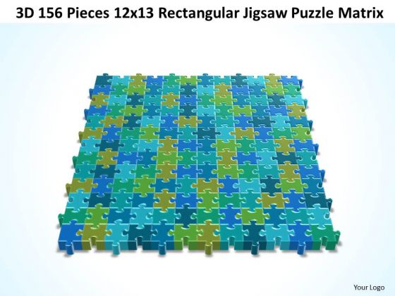 Business Diagram 3d 156 Pieces 12x13 Rectangular Jigsaw Puzzle Matrix Sales Diagram Business Diagram 3d 156 Pieces 12x13 Rectangular Jigsaw Puzzle Matrix Sales Diagram