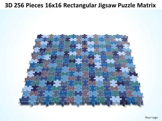 Business Diagram 3d 256 Pieces 16x16 Rectangular Jigsaw Puzzle Matrix Sales Diagram Business Diagram 3d 256 Pieces 16x16 Rectangular Jigsaw Puzzle Matrix Sales Diagram