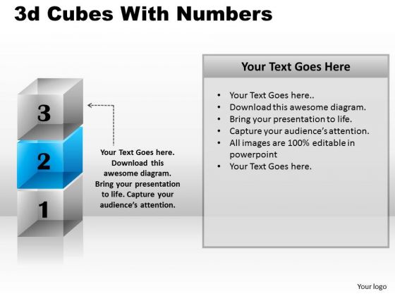 Business Diagram 3d Cubes With Numbers Business Cycle Diagram Business Diagram 3d Cubes With Numbers Business Cycle Diagram