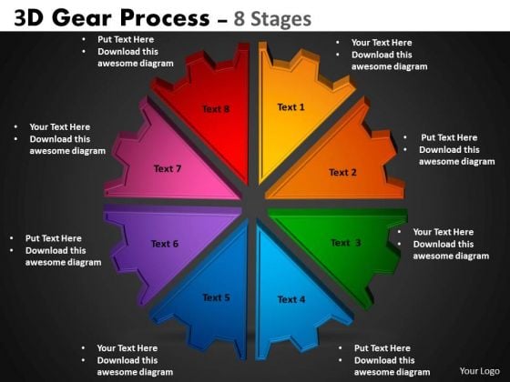 Business Diagram 3d Gear Process 8 Stages Strategy Diagram Business Diagram 3d Gear Process 8 Stages Strategy Diagram