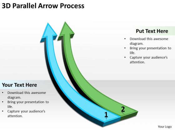 Business Diagram 3d Parallel Arrow Process 2 Strategy Diagram Business Diagram 3d Parallel Arrow Process 2 Strategy Diagram