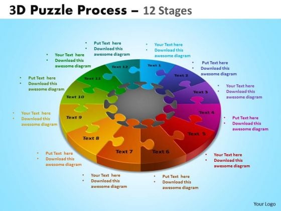 Business Diagram 3d Puzzle Process Diagram 12 Stages Business Cycle Diagram Business Diagram 3d Puzzle Process Diagram 12 Stages Business Cycle Diagram