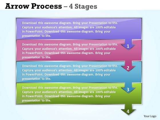 Business Diagram Arrow Process 4 Stages Marketing Diagram Business Diagram Arrow Process 4 Stages Marketing Diagram