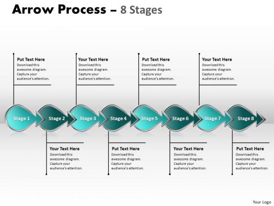 Business Diagram Arrow Process 8 Stages Strategic Management Business Diagram Arrow Process 8 Stages Strategic Management