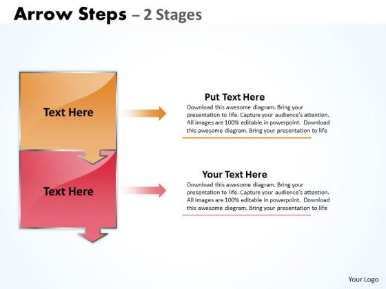 Business Diagram Arrow Steps Diagram 2 Stages Business Framework Model Business Diagram Arrow Steps Diagram 2 Stages Business Framework Model