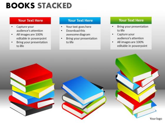 Business Diagram Books Stacked Consulting Diagram Business Diagram Books Stacked Consulting Diagram