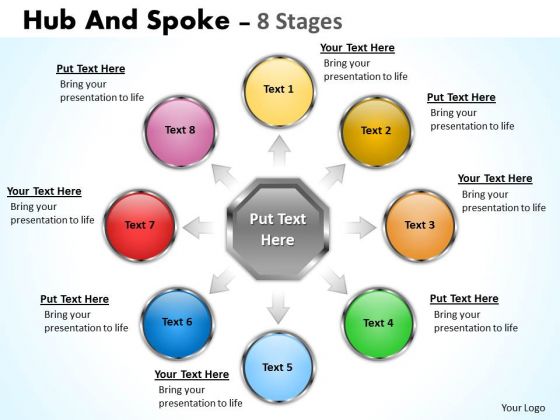 Business Diagram Hub And Spoke 8 Stages Sales Diagram Business Diagram Hub And Spoke 8 Stages Sales Diagram