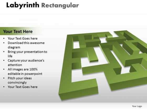 Business Diagram Labyrinth Rectangular Consulting Diagram Business Diagram Labyrinth Rectangular Consulting Diagram