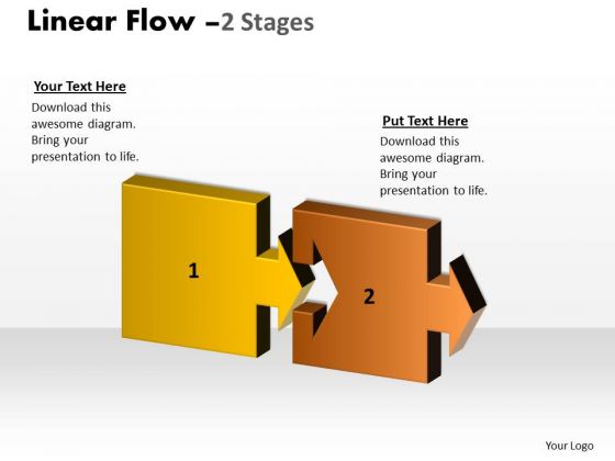 Business Diagram Linear Flow Business Diagram Linear Flow