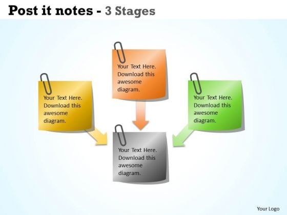 Business Diagram Post It Notes 4 Stages Sales Diagram Business Diagram Post It Notes 4 Stages Sales Diagram