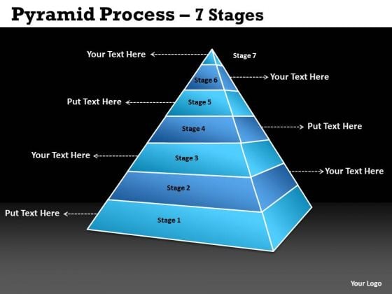 Business Diagram Pyramid Process 7 Stages Of Sales Strategic Management Business Diagram Pyramid Process 7 Stages Of Sales Strategic Management