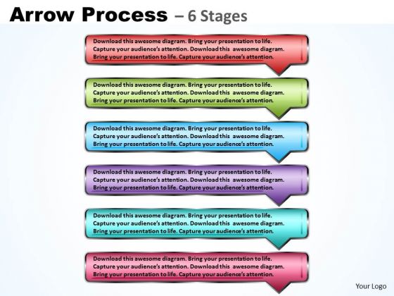 Business Diagram Rectangle Arrow 6 Steps Strategy Diagram Business Diagram Rectangle Arrow 6 Steps Strategy Diagram