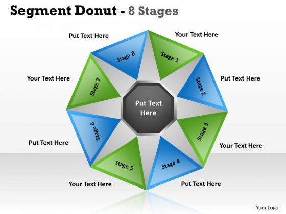Business Diagram Segment Circular Donut 8 Stages Sales Diagram Business Diagram Segment Circular Donut 8 Stages Sales Diagram