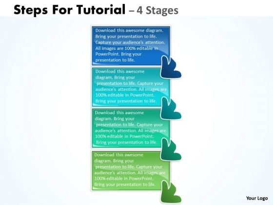 Business Diagram Steps For Tutorial 4 Stages Strategy Diagram Business Diagram Steps For Tutorial 4 Stages Strategy Diagram