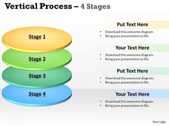 Business Diagram Vertical Process 4 Stages Sales Diagram Business Diagram Vertical Process 4 Stages Sales Diagram