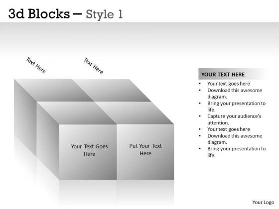 Business Finance Strategy Development 3d Blocks Style Consulting Diagram Business Finance Strategy Development 3d Blocks Style Consulting Diagram