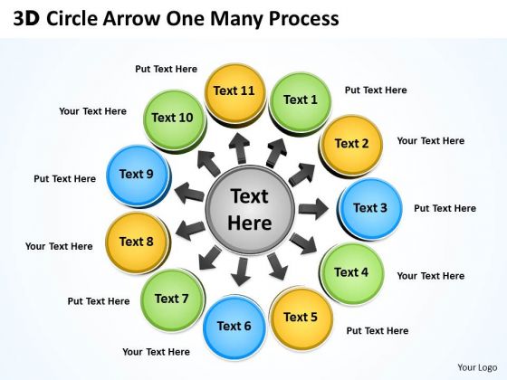 Business Finance Strategy Development 3d Circle Arrow One Many Process Sales Diagram Business Finance Strategy Development 3d Circle Arrow One Many Process Sales Diagram