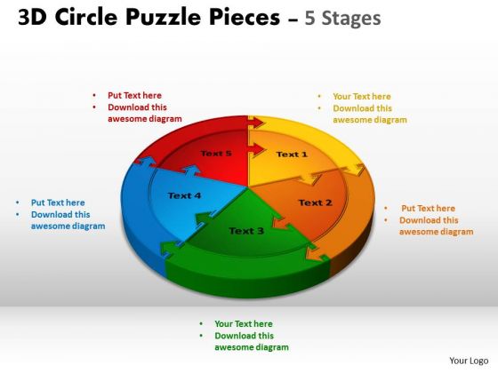 Business Finance Strategy Development 3d Circle Puzzle Templates Diagram 5 Stages Business Diagram Business Finance Strategy Development 3d Circle Puzzle Templates Diagram 5 Stages Business Diagram