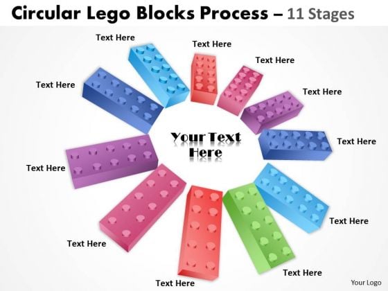 Business Finance Strategy Development Building Lego Process 11 Stages Marketing Diagram