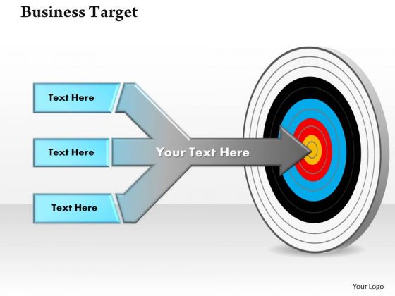 Business Finance Strategy Development Business Goals And Targets Sales Diagram