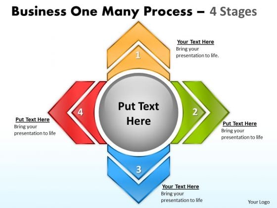 Business Finance Strategy Development Business One Many Process 4 Stages Consulting Diagram Business Finance Strategy Development Business One Many Process 4 Stages Consulting Diagram