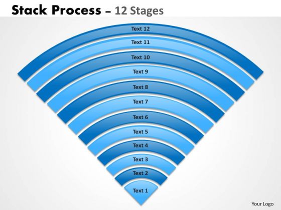 Business Finance Strategy Development Stack Process Sales Diagram