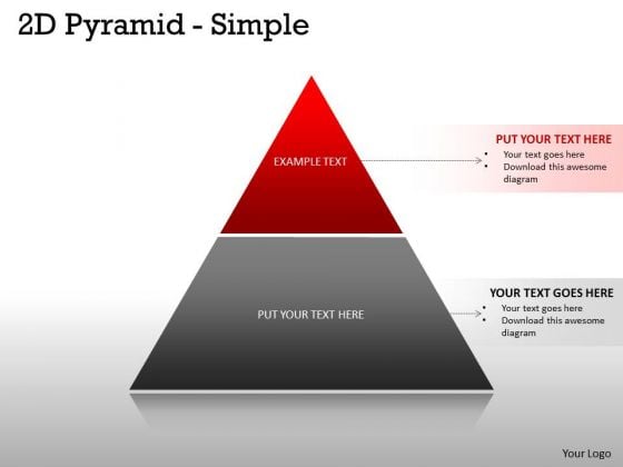 Business Framework Model 2 Staged Pyramid For Business Process Sales Diagram Business Framework Model 2 Staged Pyramid For Business Process Sales Diagram