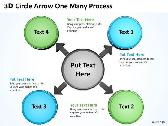 Business Framework Model 3d Circle Arrow One Many Process Strategy Diagram Business Framework Model 3d Circle Arrow One Many Process Strategy Diagram