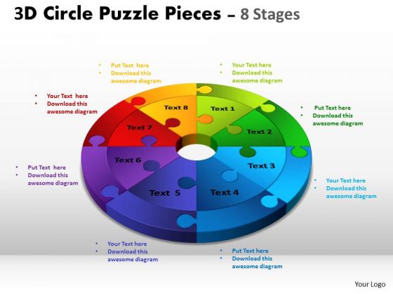 Business Framework Model 3d Circle Puzzle Diagram 8 Stages Slide Layout Business Diagram Business Framework Model 3d Circle Puzzle Diagram 8 Stages Slide Layout Business Diagram