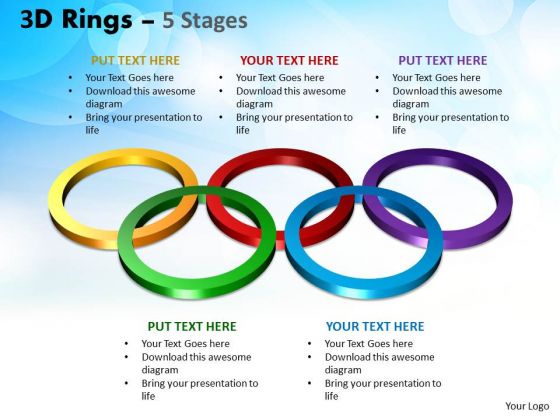 Business Framework Model 3d Rings 5 Stages Business Diagram Business Framework Model 3d Rings 5 Stages Business Diagram