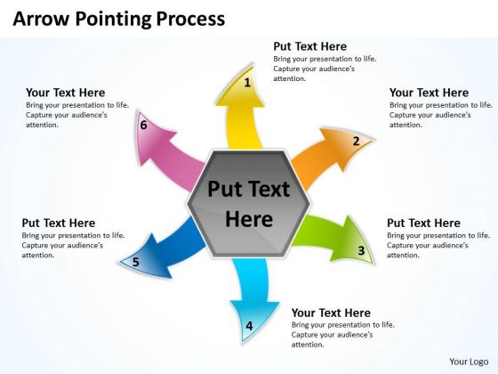 Business Framework Model Arrow Pointing Process Consulting Diagram Business Framework Model Arrow Pointing Process Consulting Diagram