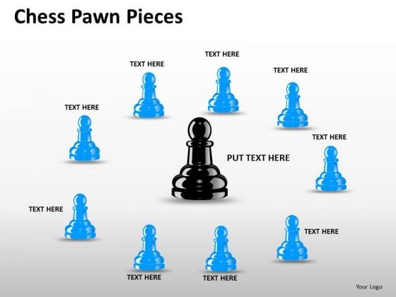 Business Framework Model Chess Pawn Pieces Business Diagram Business Framework Model Chess Pawn Pieces Business Diagram