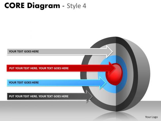 Business Framework Model Core Diagram Style 4 Staged Business Cycle Diagram Business Framework Model Core Diagram Style 4 Staged Business Cycle Diagram