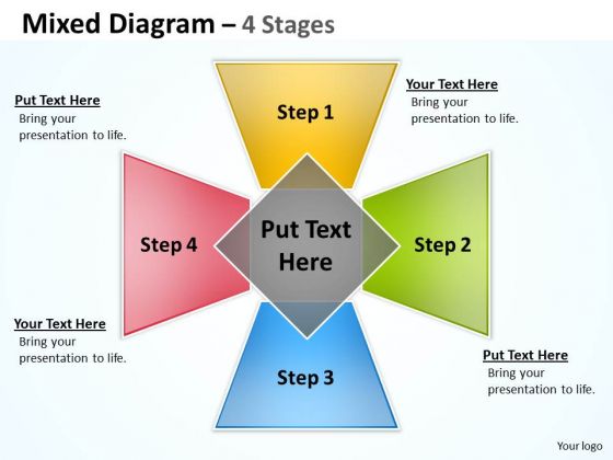 Business Framework Model Designer Mixed Diagram With 4 Stages Consulting Diagram Business Framework Model Designer Mixed Diagram With 4 Stages Consulting Diagram