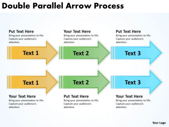 Business Framework Model Double Parallel Arrow Process Business Cycle Diagram Business Framework Model Double Parallel Arrow Process Business Cycle Diagram