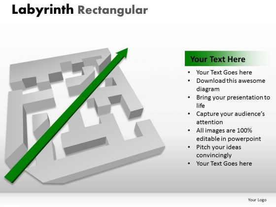 Business Framework Model Labyrinth Rectangular Modal Marketing Diagram Business Framework Model Labyrinth Rectangular Modal Marketing Diagram