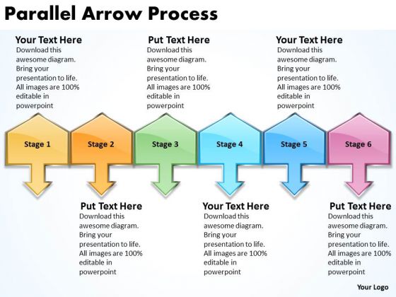 Business Framework Model Parallel Arrow Process Strategic Management Business Framework Model Parallel Arrow Process Strategic Management