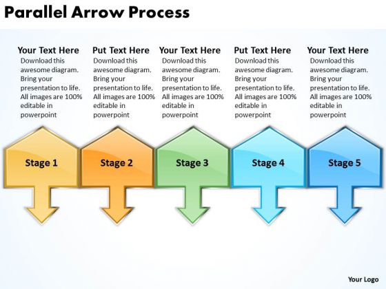 Business Framework Model Parallel Arrow Process Strategy Diagram Business Framework Model Parallel Arrow Process Strategy Diagram