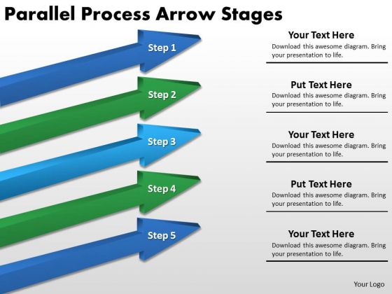 Business Framework Model Parallel Process Arrow Stages Marketing Diagram Business Framework Model Parallel Process Arrow Stages Marketing Diagram
